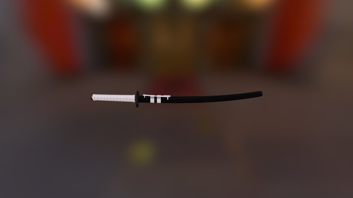 Katana-Closed 3D Model
