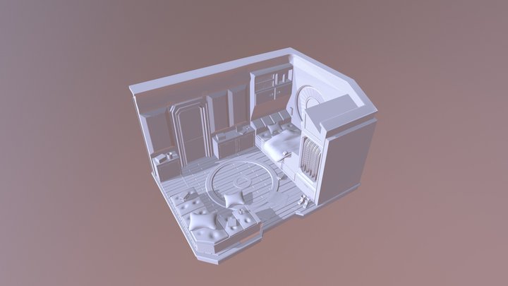 Pilot Quarters Exo 4h 3D Model