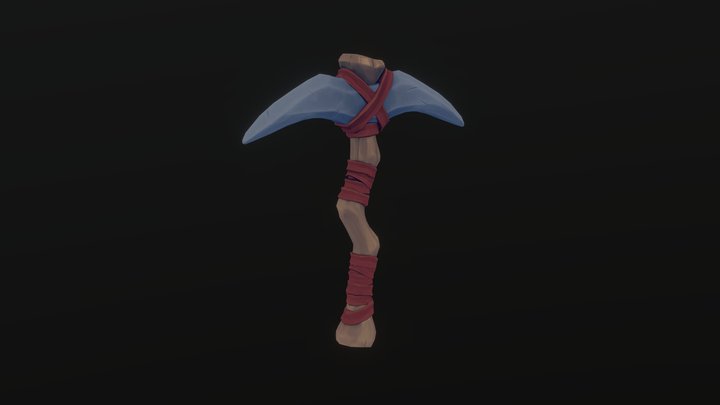 Stylized Pickaxe