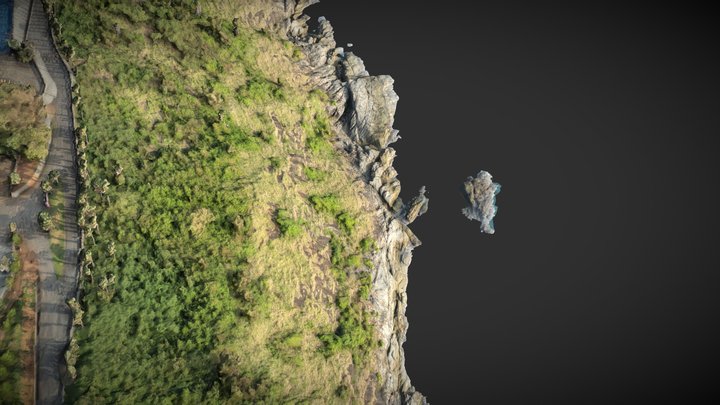 Rock, reef, promontory, cape, foreland – Gratis 3D-model STL