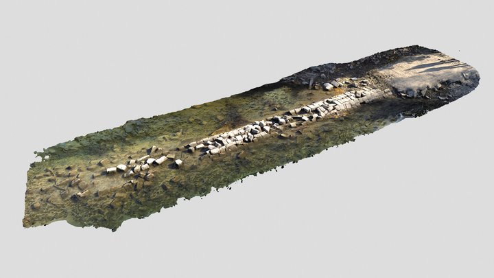 2022-10-12 MEUSASEC Batte Plage Amée 3D Model