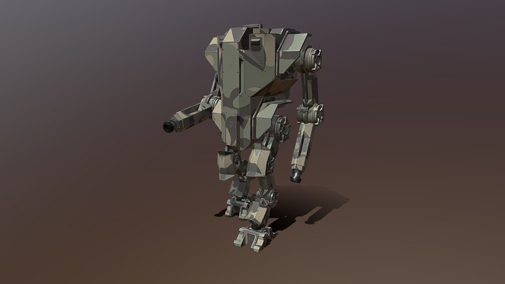 Mech 04 - Ghost 3D Model