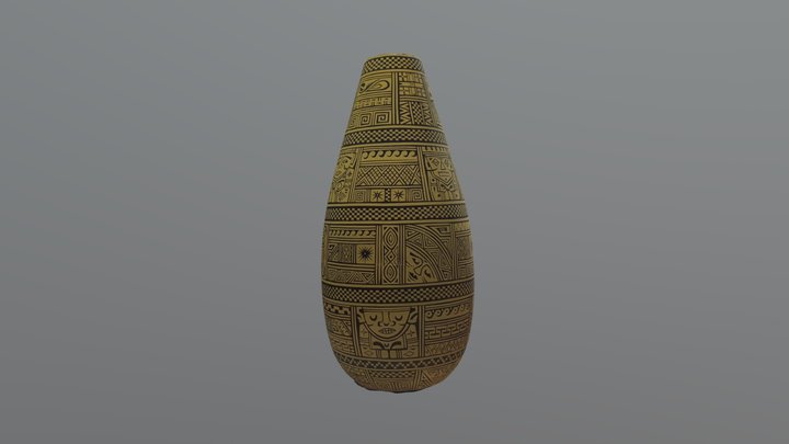 MVB020: JARRÓN HONGO 3D Model