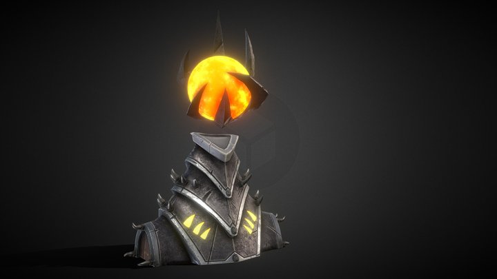 MOBA Tower 3D Model