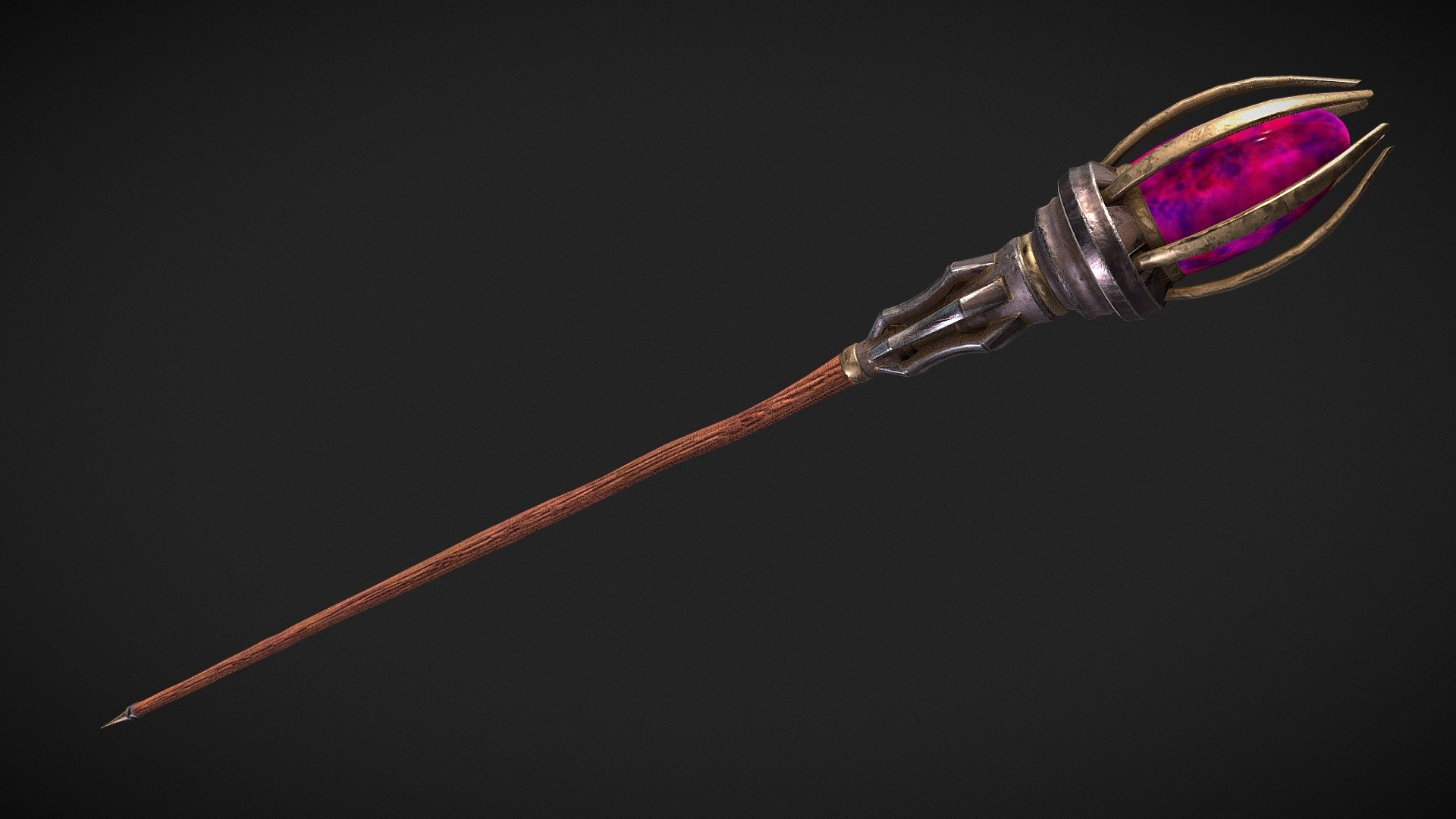 DEADHUNTERS Staff Tier 3 3D model by Adam Várkonyi (T4rk) [6324e56