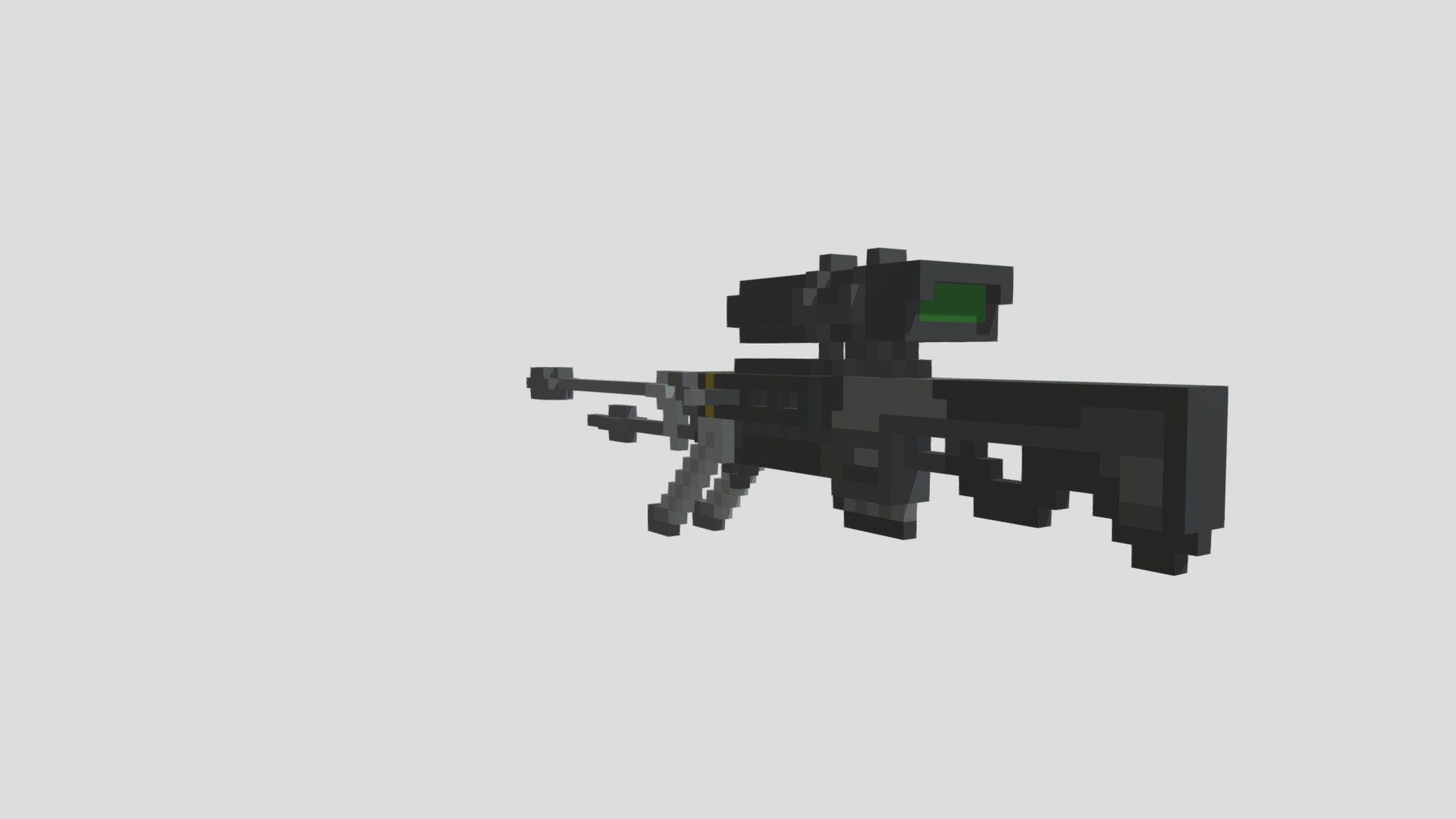 Antimaterial Rifle - 3D model by Dzage [63253f2] - Sketchfab