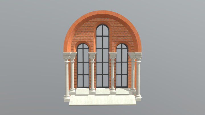 NPMP window type 2 3D Model
