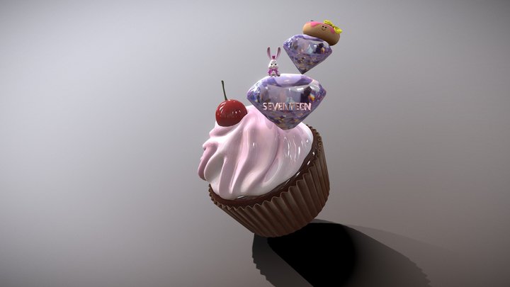 蛋糕 3D Model