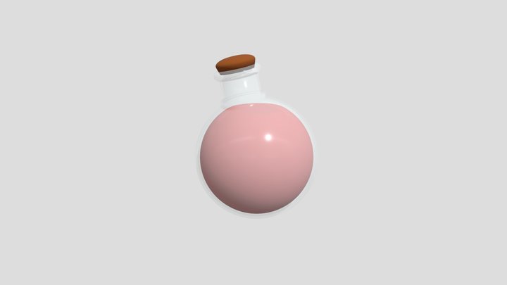 Healing Potion 3D Model