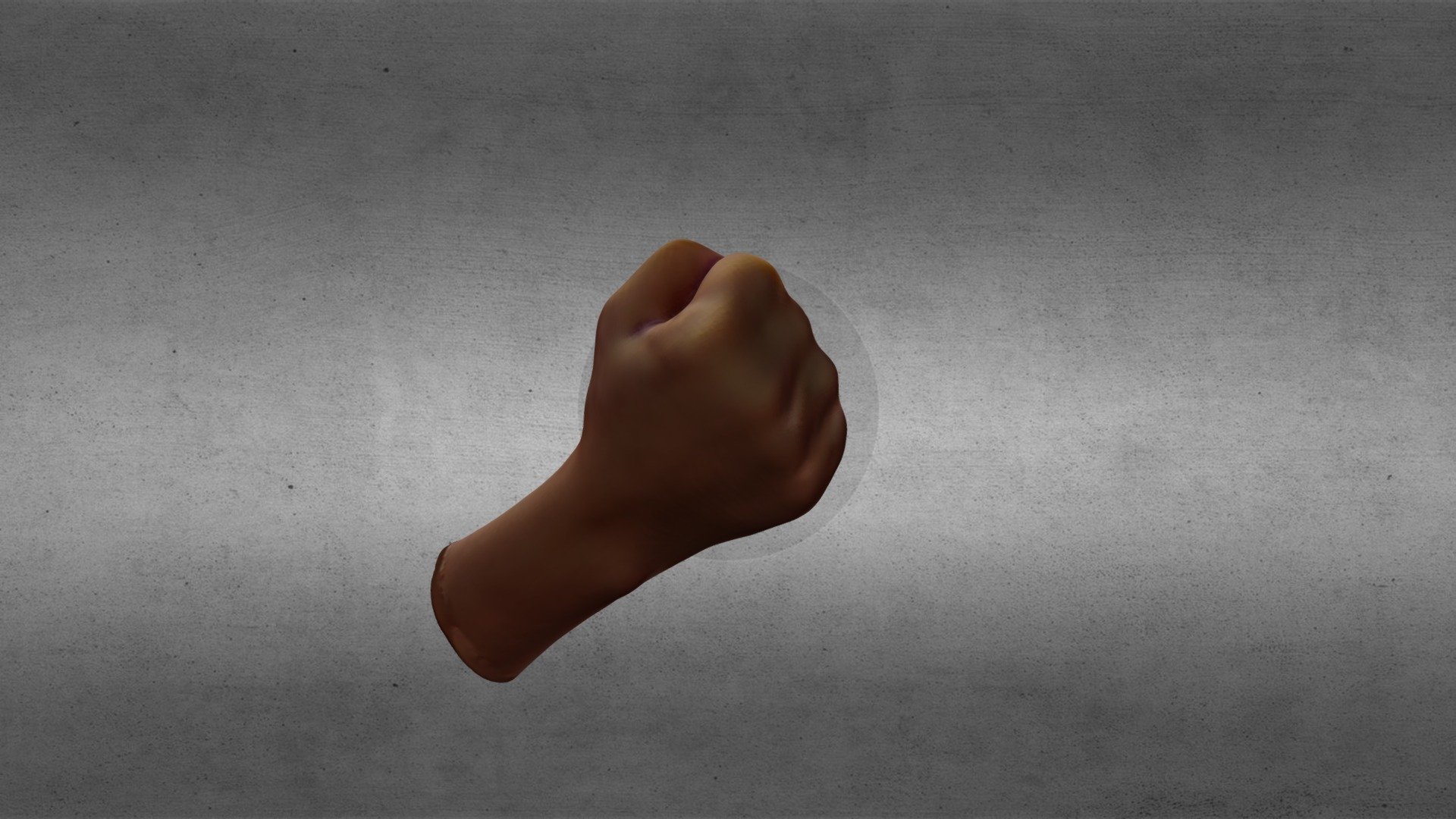 Hand Front Fist Download Free 3D model by Replik8