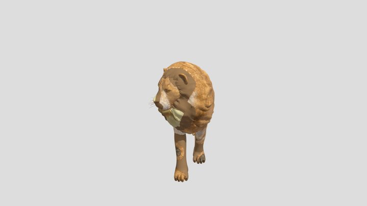 lion 3D Model