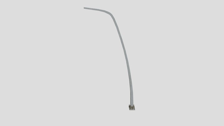 Moscow High-Speed Diameter Streetlight 3D Model