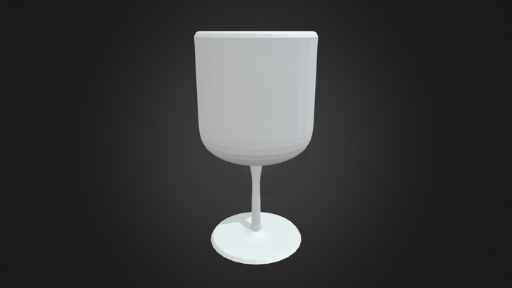Wine glass 3D Model