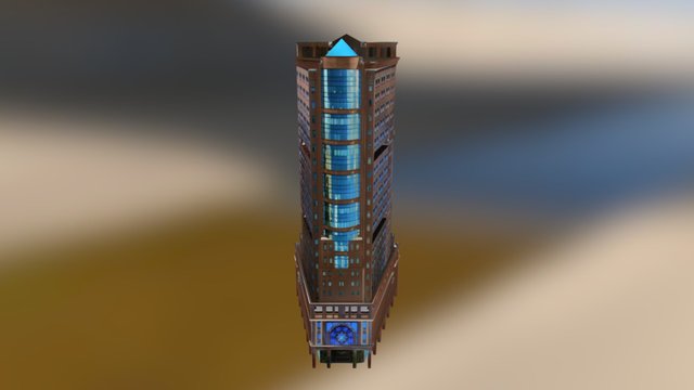 Melinh Point tower 3D Model