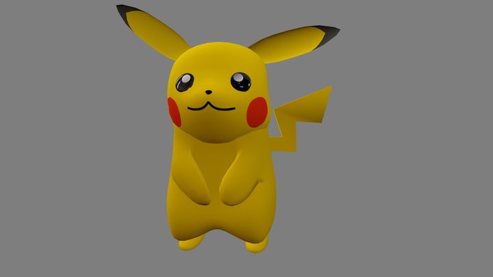 Pikachu 3D Model