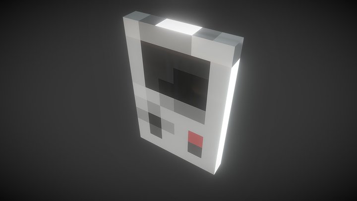 Gameboy - blockbench 3D Model