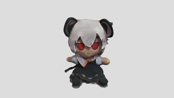 東方 Project - Nazrin Unofficial Fumo (3D Scan) 3D Model
