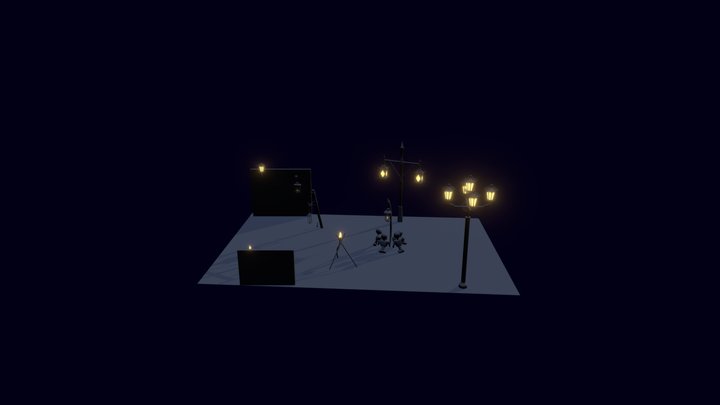 Bloodborne Lights [Exercise drafts] 3D Model
