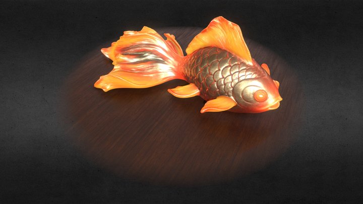 Fish-4K-BakeMaterialTest - Download Free 3D model by chiwei [632d5b0] -  Sketchfab