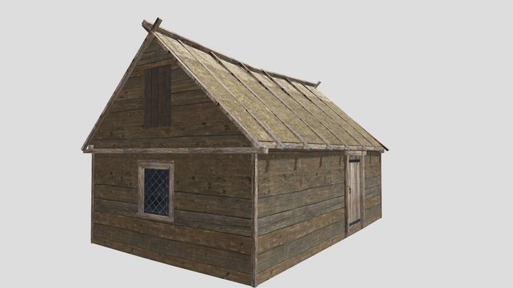 Shack 3D Model