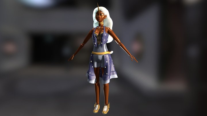 Rosaline Gearhart, Alpha - 0020 3D Model