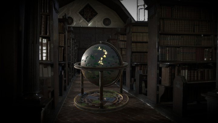H.P. Lovecraft's Dreamlands Globe 3D Model