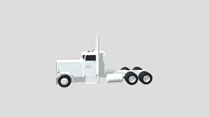 peterbilt truck 3D Model