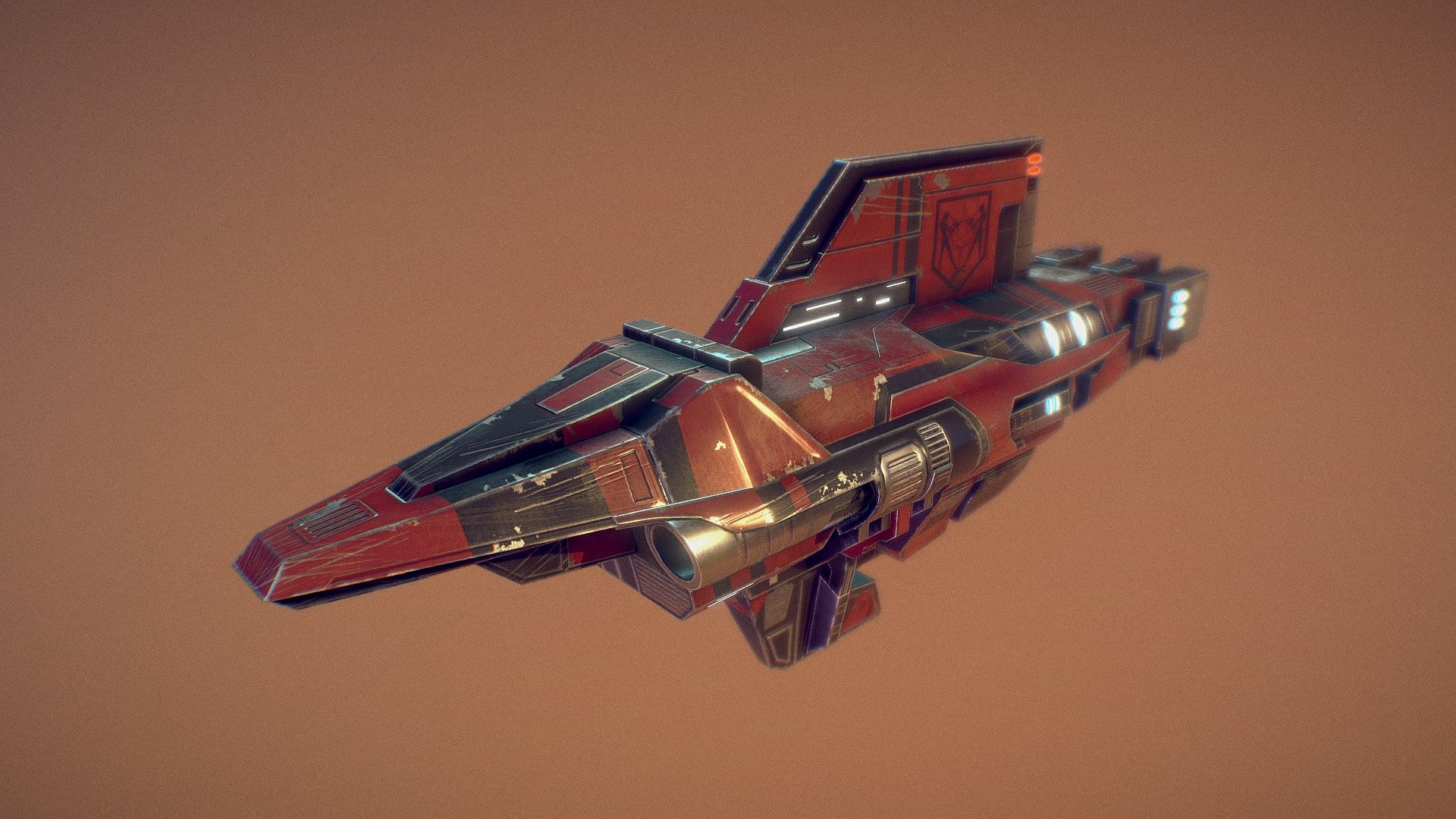 ACP Starship - 3D model by Tim Trankle (@tranklizer) [63315b9] - Sketchfab