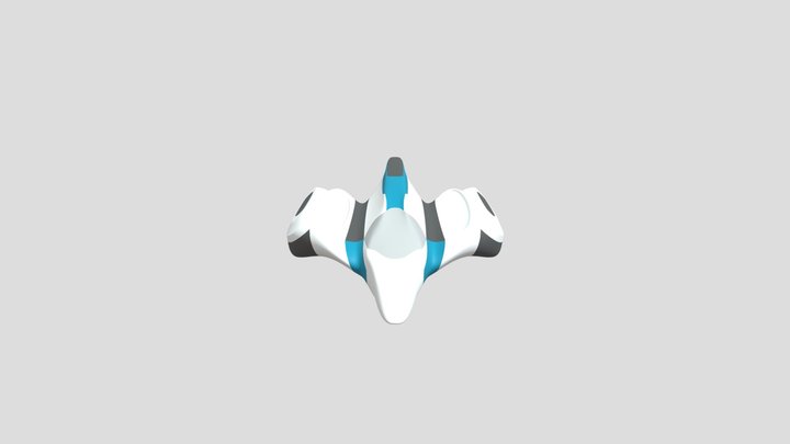 The Falcon (Low Poly) 3D Model