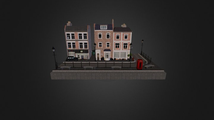 Cityscene : London 3D Model
