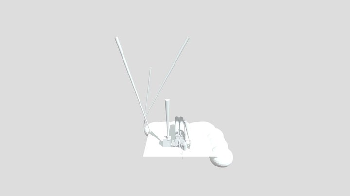 20th Century Fox Logo 1935 Remake 3D Model
