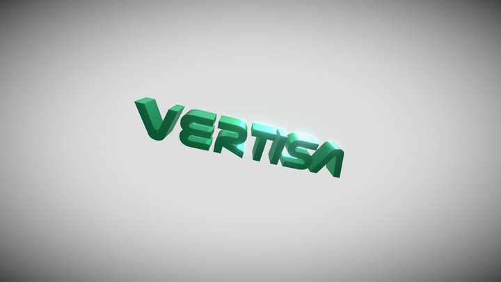 Vertisa Logo 3D Model