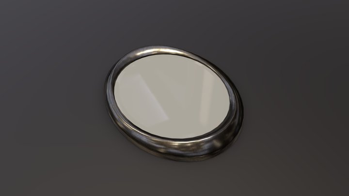 Mirror Mariana Home 340042 French Oval 3D Model