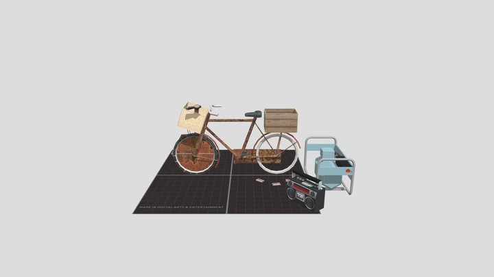 DAE 5 Finished props - Forest Loner 3D Model