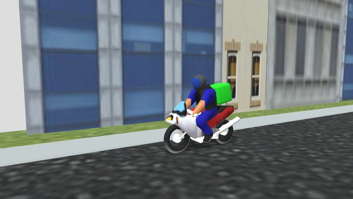 Motoboy (iFeed) 3D Model