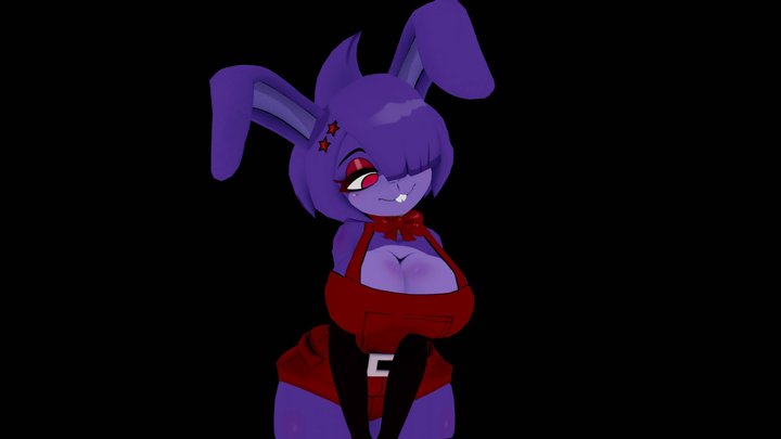 Q I like you bonfie 3D Model