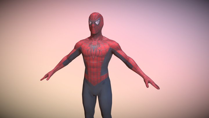 Tobey Maguire Spider-Man – Modello 3D gratuito STL