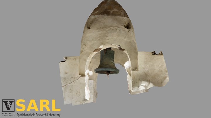 Main bell, church of Santa Cruz de Tuti, Peru 3D Model
