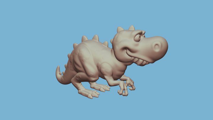 Dino Rex 3D Model