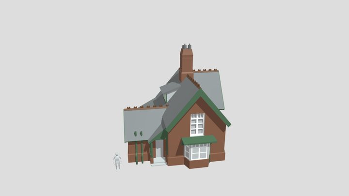 1GD11E_Kindt_Maritte_HouseModel 3D Model