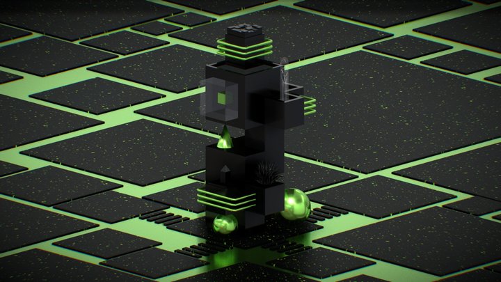 Abstract tower 3D Model