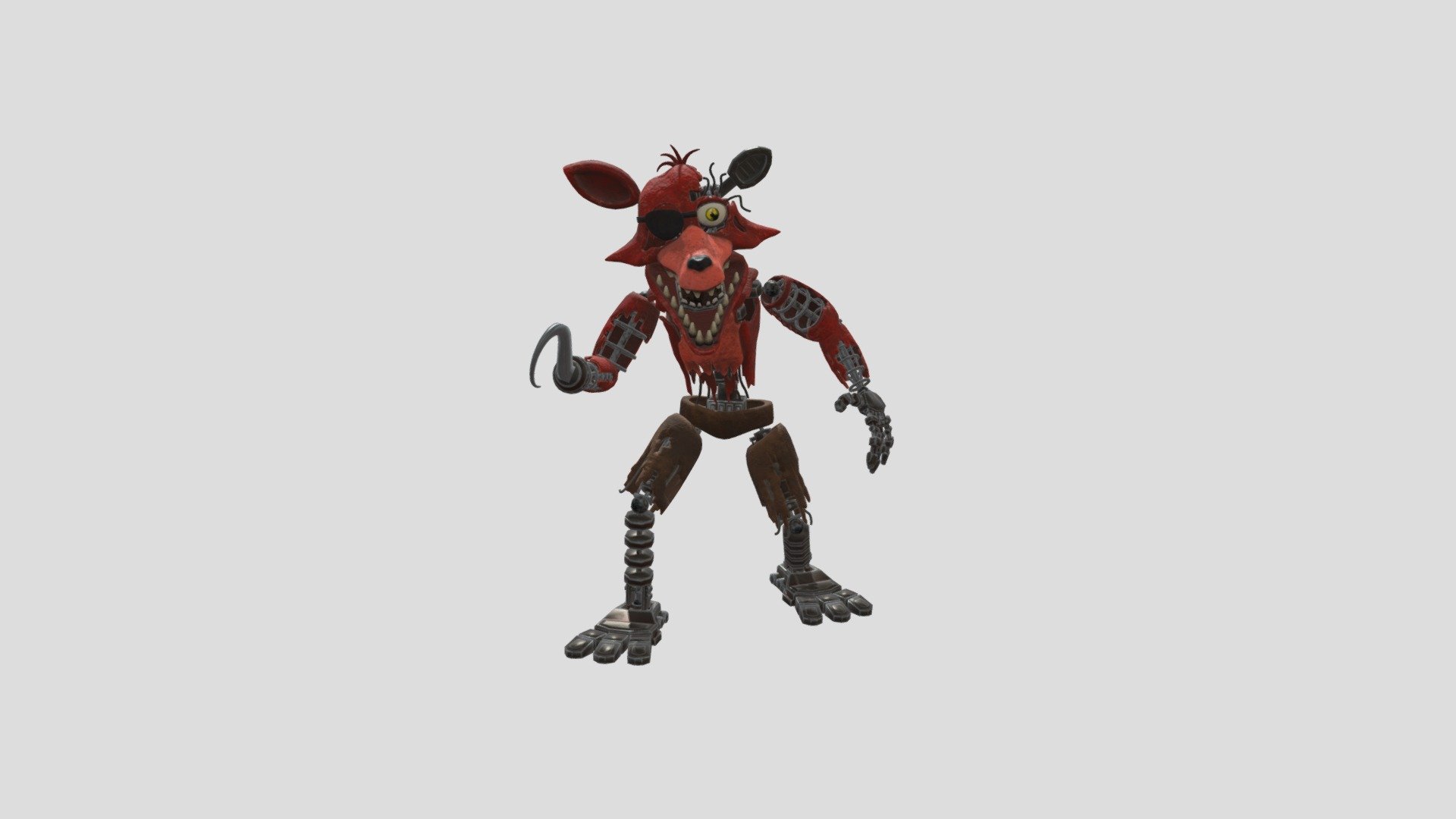 FNaF 1 Withered Foxy Speed Edit