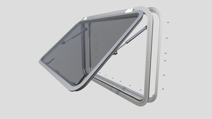 Series 1275 in the Open Position 3D Model
