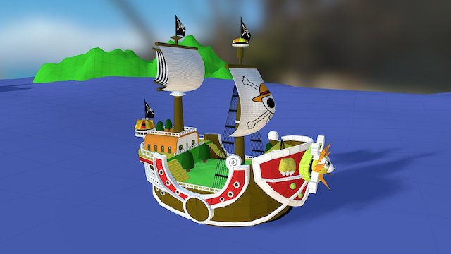 Thousand Sunny 3D Model