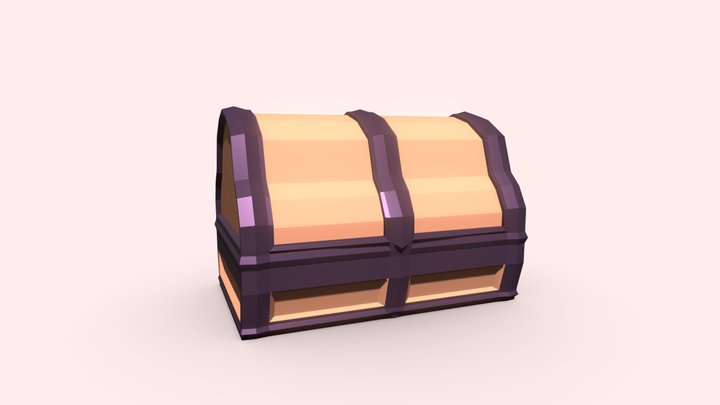 Simple Chest 3D Model