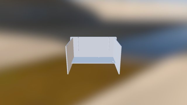 Computer Desk WIP 3D Model