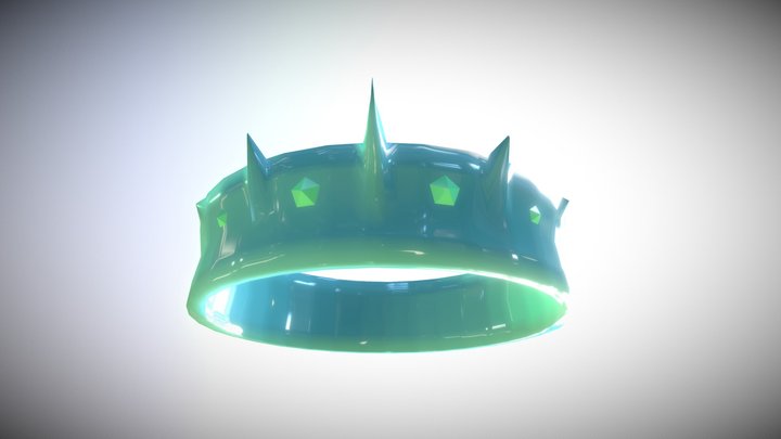 Ice Crown 3D Model