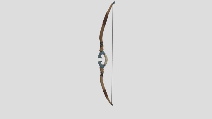Fantasy Bow 3D Model