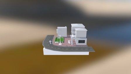 CityScene 3D Model