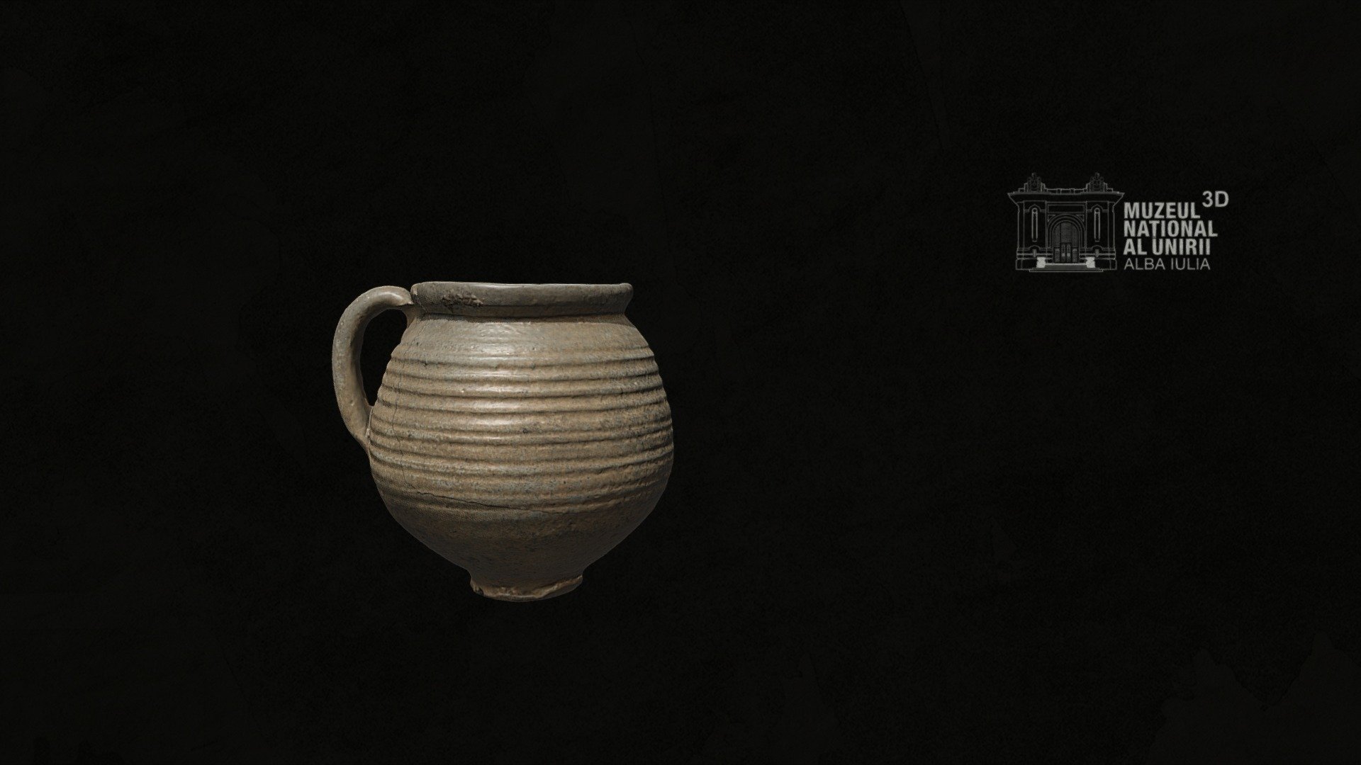 Roman pottery R3950, Apulum